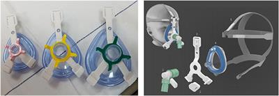 Non-invasive Ventilation for Pediatric Hypoxic Acute Respiratory Failure Using a Simple Anesthetic Mask With 3D Printed Adaptor: A Case Report